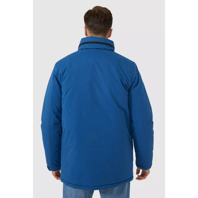 Dark Blue - Back - Maine Mens Walking Jacket