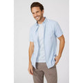 Blue - Lifestyle - Maine Mens Checked T-Shirt