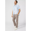 Blue - Pack Shot - Maine Mens Checked T-Shirt