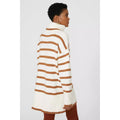 Coffee - Back - Principles Womens-Ladies Knitted Wool Roll Neck Sweater