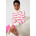 Fuchsia - Lifestyle - Principles Womens-Ladies Knitted Wool Roll Neck Sweater