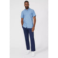 Aqua Blue - Lifestyle - Maine Womens-Ladies Checked Chambray Shirt
