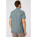 Green - Back - Maine Mens Tartan Shirt