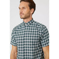 Green - Side - Maine Mens Tartan Shirt
