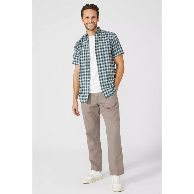 Green - Pack Shot - Maine Mens Tartan Shirt