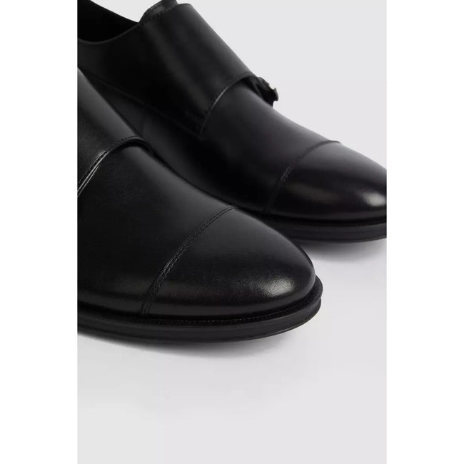 Black - Lifestyle - Debenhams Mens Preston Leather Shoes