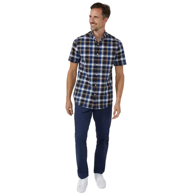 Royal Blue - Front - Maine Mens Chinos