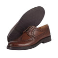 Brown - Side - Debenhams Mens Miller Leather Brogues