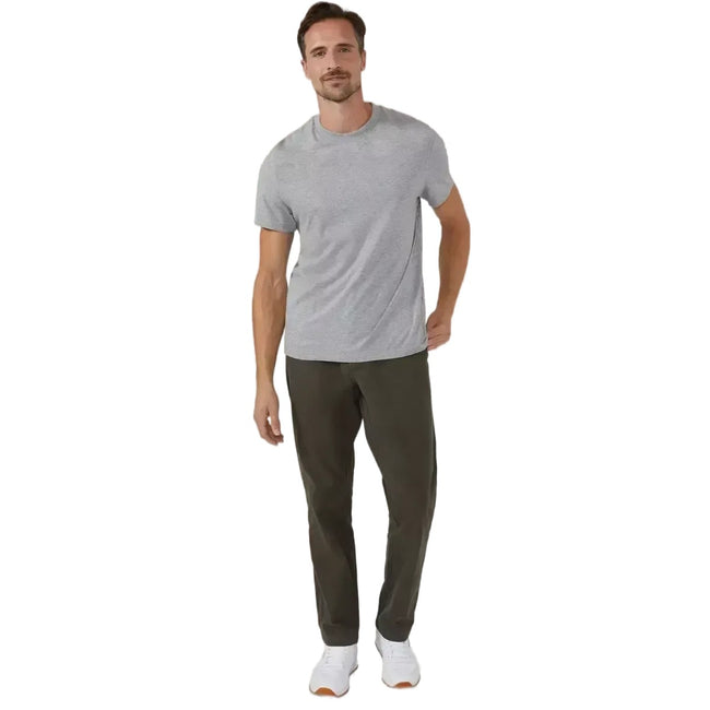 Olive - Front - Maine Mens Chinos