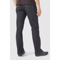 Black - Back - Maine Mens Bootcut Jeans