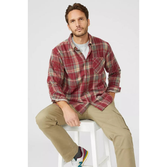 Rose - Lifestyle - Mantaray Mens Checked Overshirt