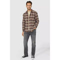 Black - Side - Mantaray Mens Washed Straight Jeans