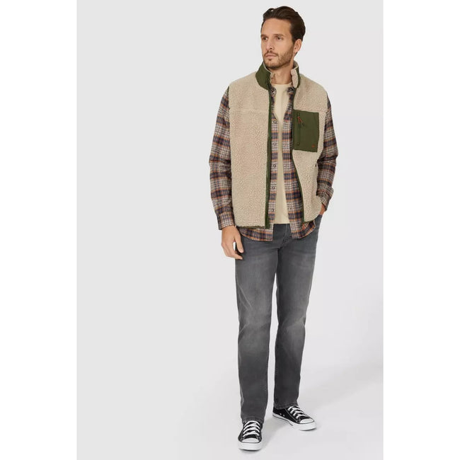 Black - Lifestyle - Mantaray Mens Washed Straight Jeans
