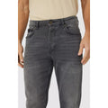 Black - Pack Shot - Mantaray Mens Washed Straight Jeans