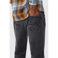 Dark Grey - Pack Shot - Mantaray Mens Washed Straight Jeans