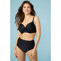 Black - Side - Gorgeous Womens-Ladies Underwired Bikini Top