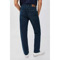 Blue - Back - Mantaray Mens Straight Jeans