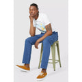 Mid Blue - Lifestyle - Mantaray Mens Plain Cargo Pants