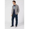Navy - Pack Shot - Mantaray Mens Plain Cargo Pants