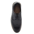 Black - Side - Debenhams Mens Thomas Crick Travis Leather Brogues