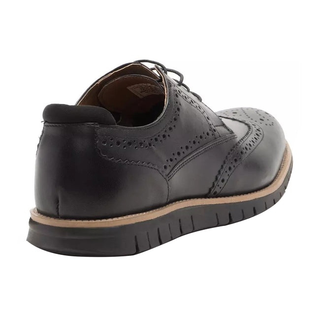 Black - Pack Shot - Debenhams Mens Thomas Crick Travis Leather Brogues