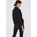 Black - Back - Principles Womens-Ladies Tie Wrap Blazer