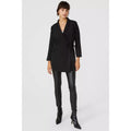 Black - Pack Shot - Principles Womens-Ladies Tie Wrap Blazer