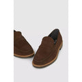 Brown - Lifestyle - Maine Mens Wells Suede Loafers