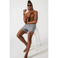 Light Grey - Side - Mantaray Mens Quick Dry Swim Shorts