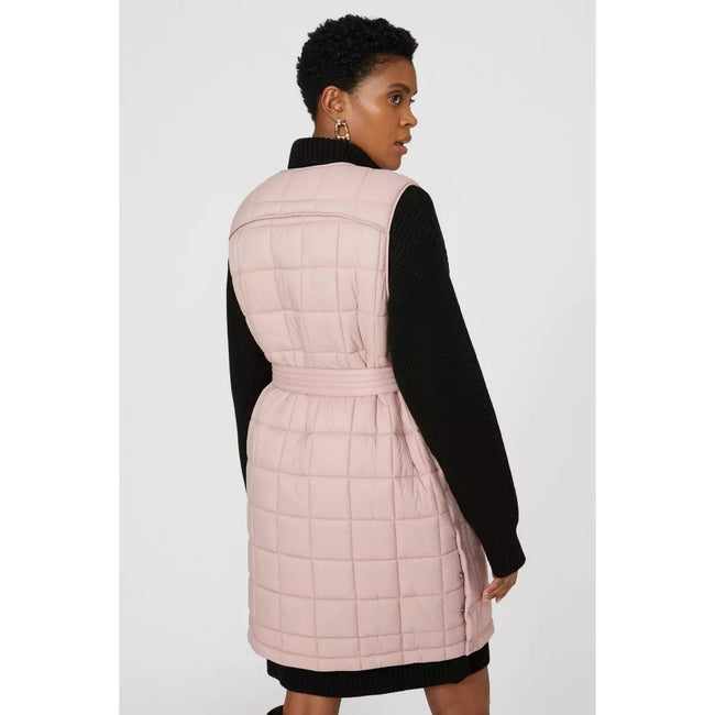 Mink - Back - Principles Womens-Ladies Long Length Vest