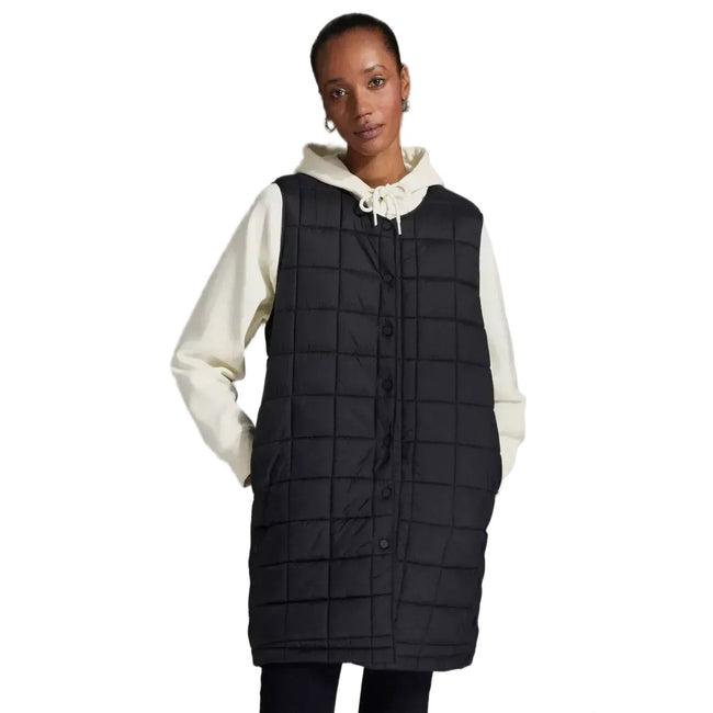 Black - Front - Principles Womens-Ladies Long Length Vest