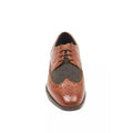 Tan - Pack Shot - RedTape Mens Bruno Leather Brogues