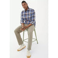 Taupe - Lifestyle - Mantaray Mens Garment Dyed Pants