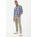 Taupe - Pack Shot - Mantaray Mens Garment Dyed Pants