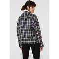 Monochrome - Back - Principles Womens-Ladies Bouclé Shirt Jacket
