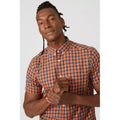 Orange - Lifestyle - Mantaray Mens Mini Check Shirt