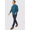 Blue - Pack Shot - Mantaray Mens Ombre Shirt