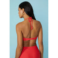 Red - Back - Debenhams Womens-Ladies Underwired Bikini Top