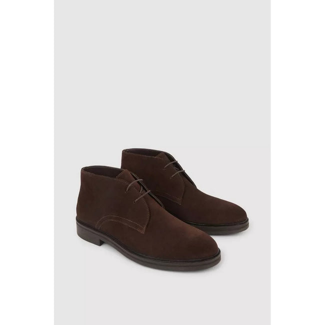 Brown - Lifestyle - Maine Mens Luca Suede Chukka Boots