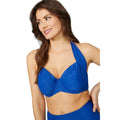 Cobalt Blue - Front - Gorgeous Womens-Ladies Non-Padded Bikini Top