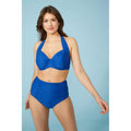 Cobalt Blue - Side - Gorgeous Womens-Ladies Non-Padded Bikini Top