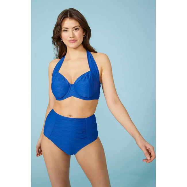 Cobalt Blue - Side - Gorgeous Womens-Ladies Non-Padded Bikini Top