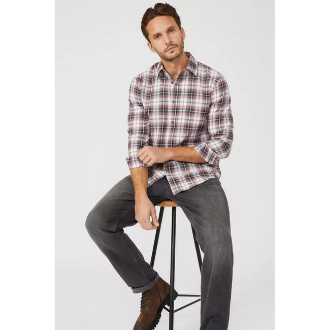 Red - Lifestyle - Mantaray Mens Multi Check Shirt