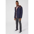 Navy - Pack Shot - Mantaray Mens Borg Lined Jacket