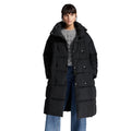 Black - Front - Principles Womens-Ladies Quilted Double-Breasted Coat