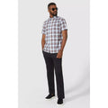 Orange - Lifestyle - Maine Mens Highlight Checked Shirt
