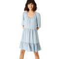 Cornflower Blue - Front - Principles Womens-Ladies Knee Length Dress