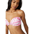 Pink-White - Side - Debenhams Womens-Ladies Bikini Top