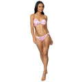 Pink-White - Lifestyle - Debenhams Womens-Ladies Bikini Top