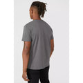 Dark Grey-White - Back - Mantaray Mens White Knuckle Printed T-Shirt